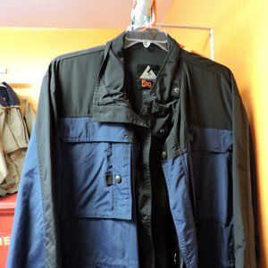 STIG NICE men's outerwear + LINING, sz L  blue and black